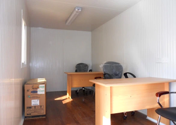 Shipping Container Camp Office conversion builder company UAE.