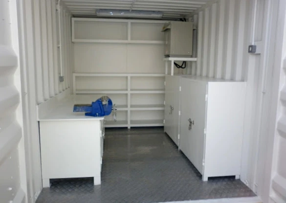 Shipping container office room UAE.
