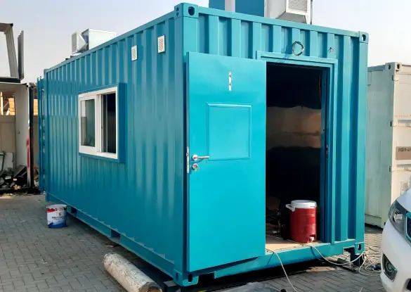 Shipping container camp office conversion company UAE