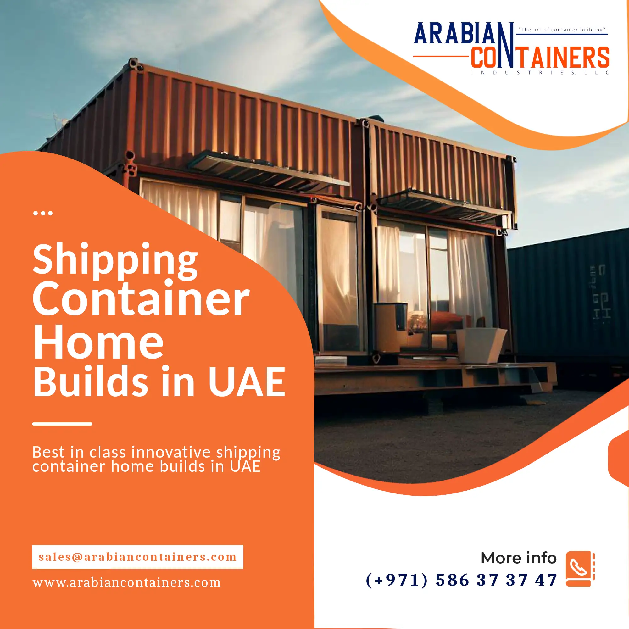 Shipping container home building company uae.