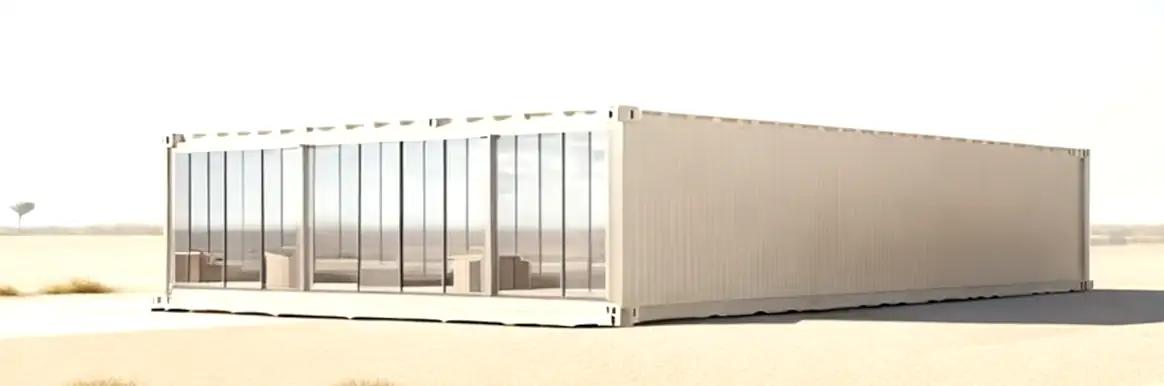 Shipping Container Exhibition Unit Conversion Company UAE.