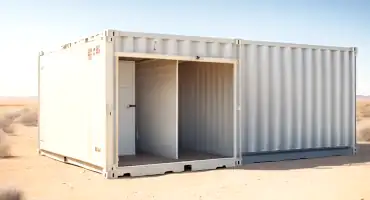 Shipping Container Garage Conversion in UAE