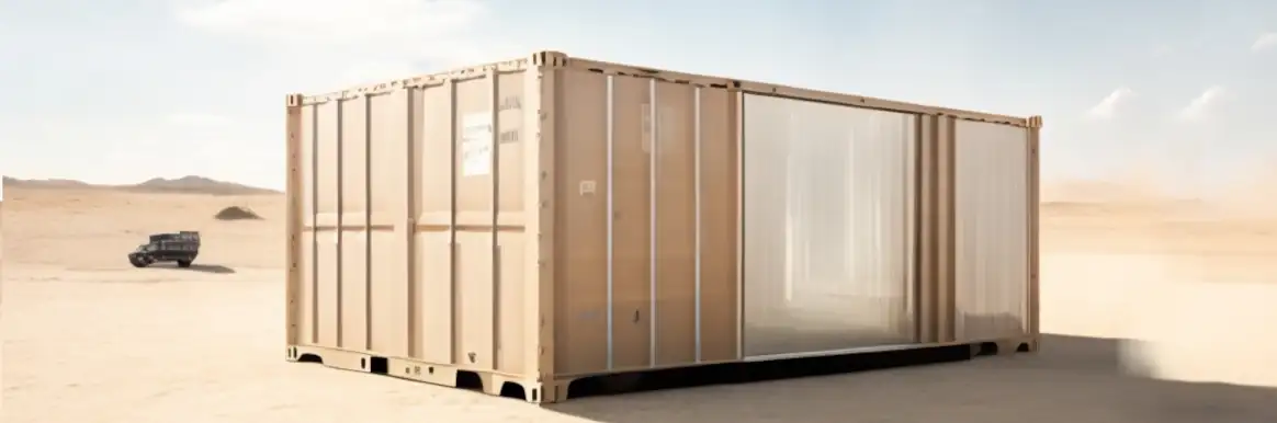 Shipping Container Workshop Conversion company in UAE.