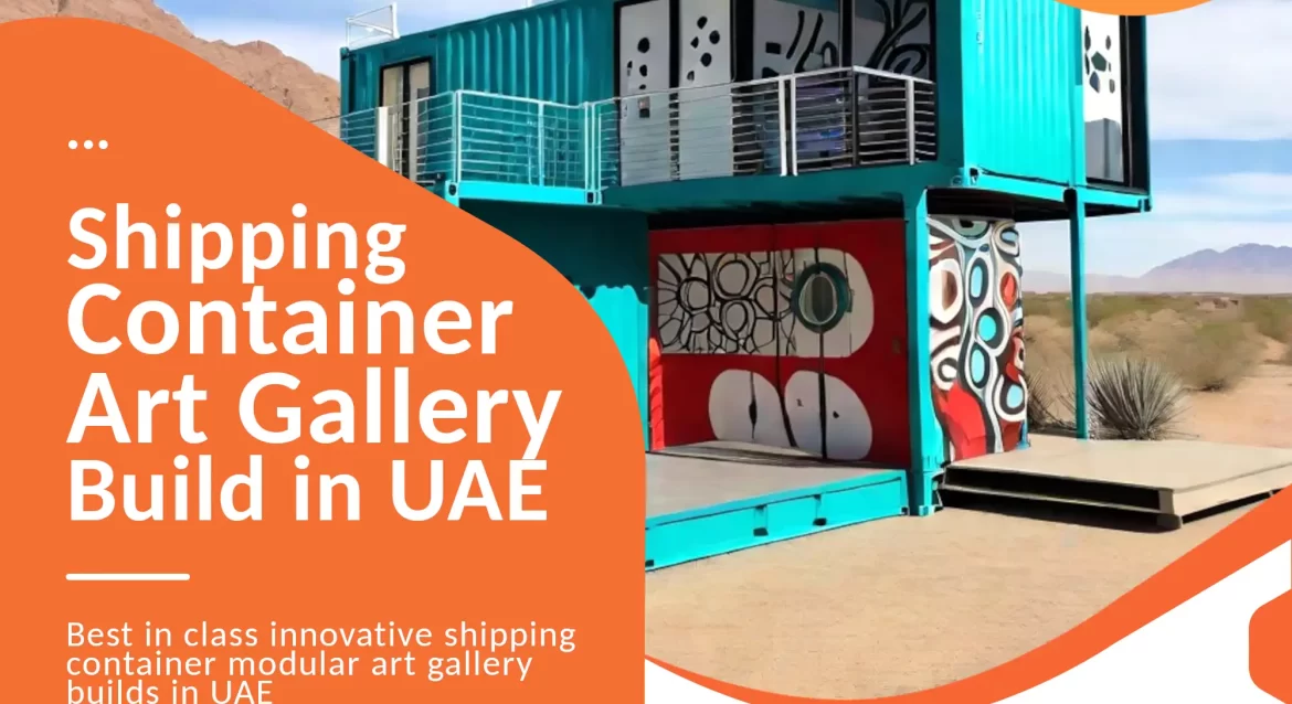 Shipping Container Art Gallery Conversion