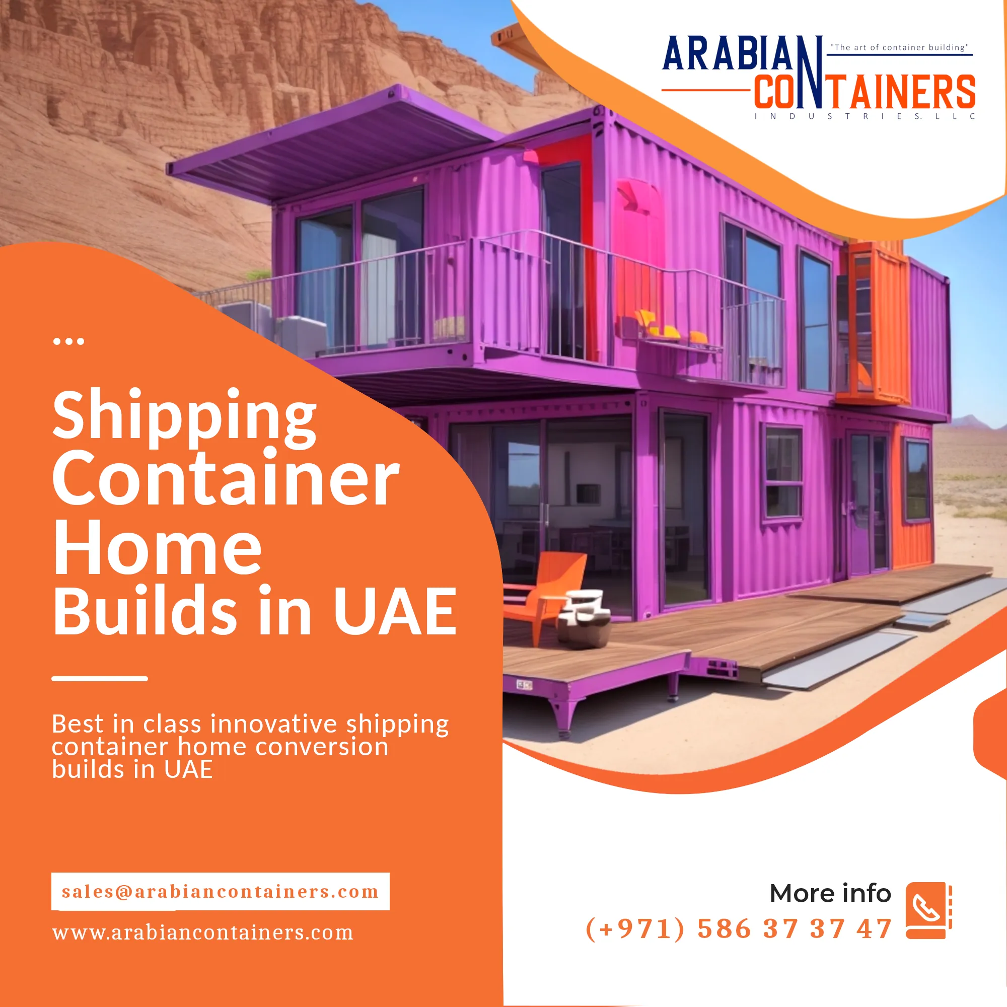 Shipping Container Home Conversion in UAE
