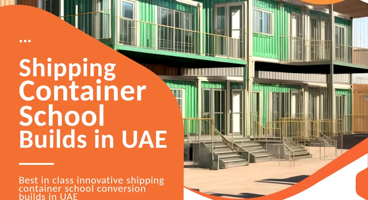 Shipping Container School Buildings in UAE