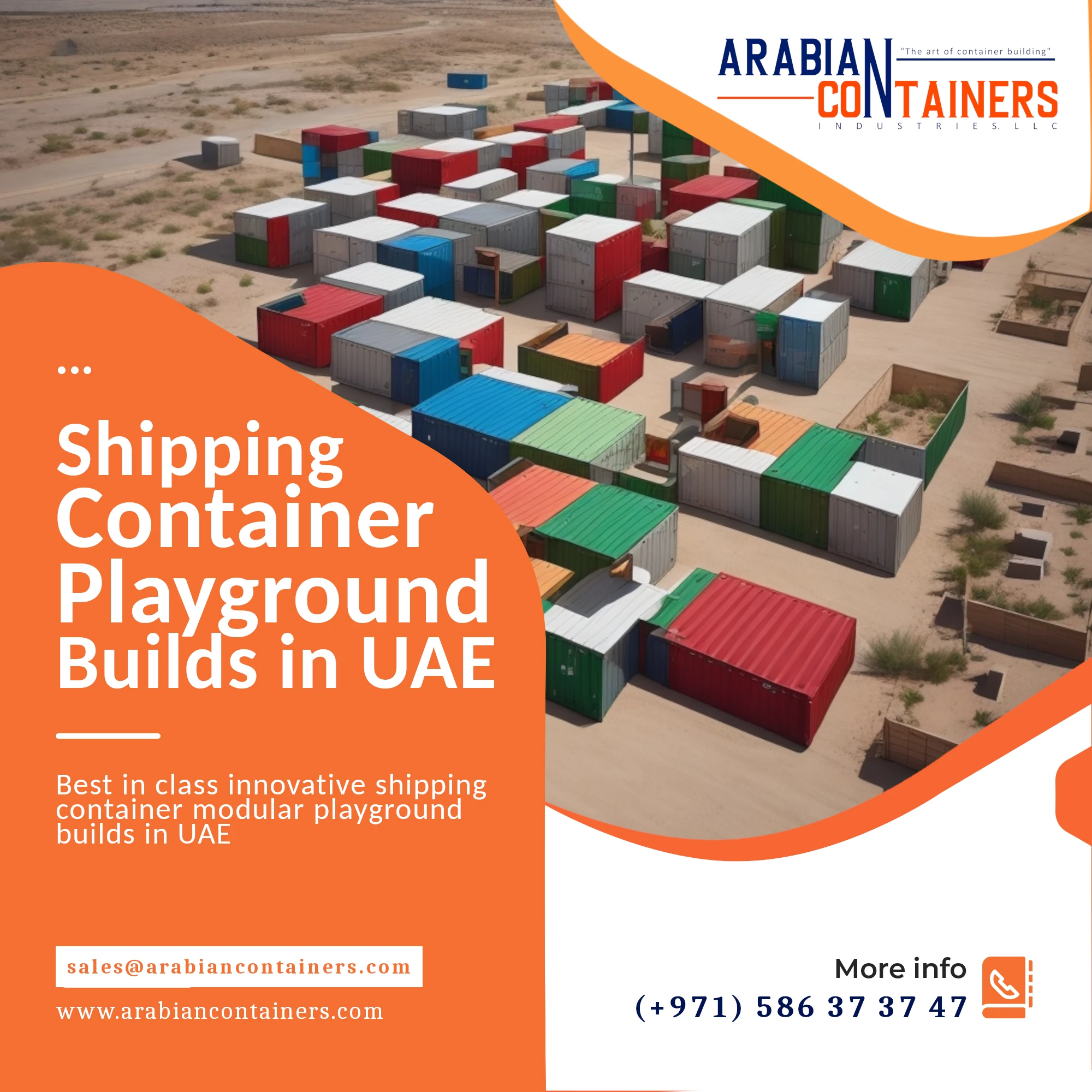 Shipping Container Playground Conversion Company in UAE