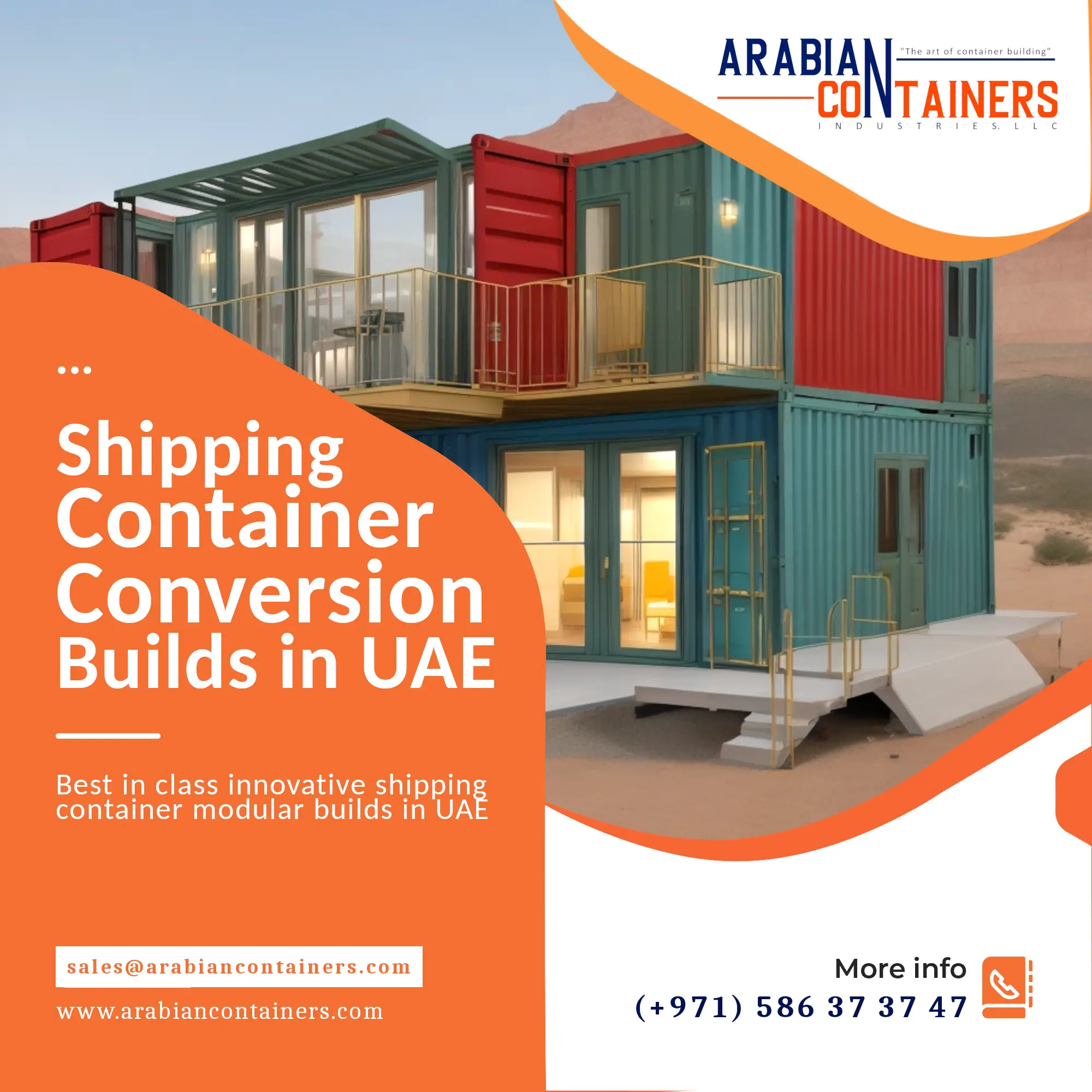 Shipping Container Conversions company UAE.