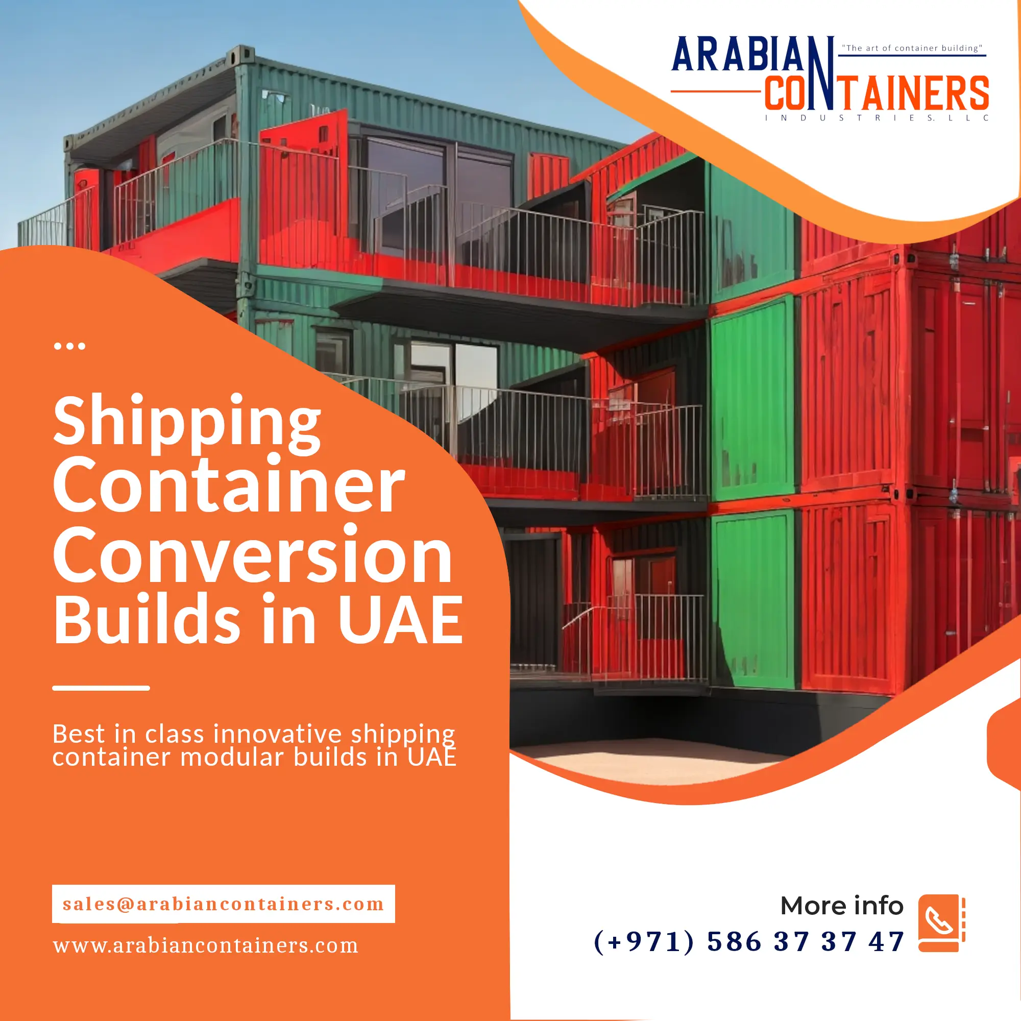 Shipping Container Conversion Projects in the UAE