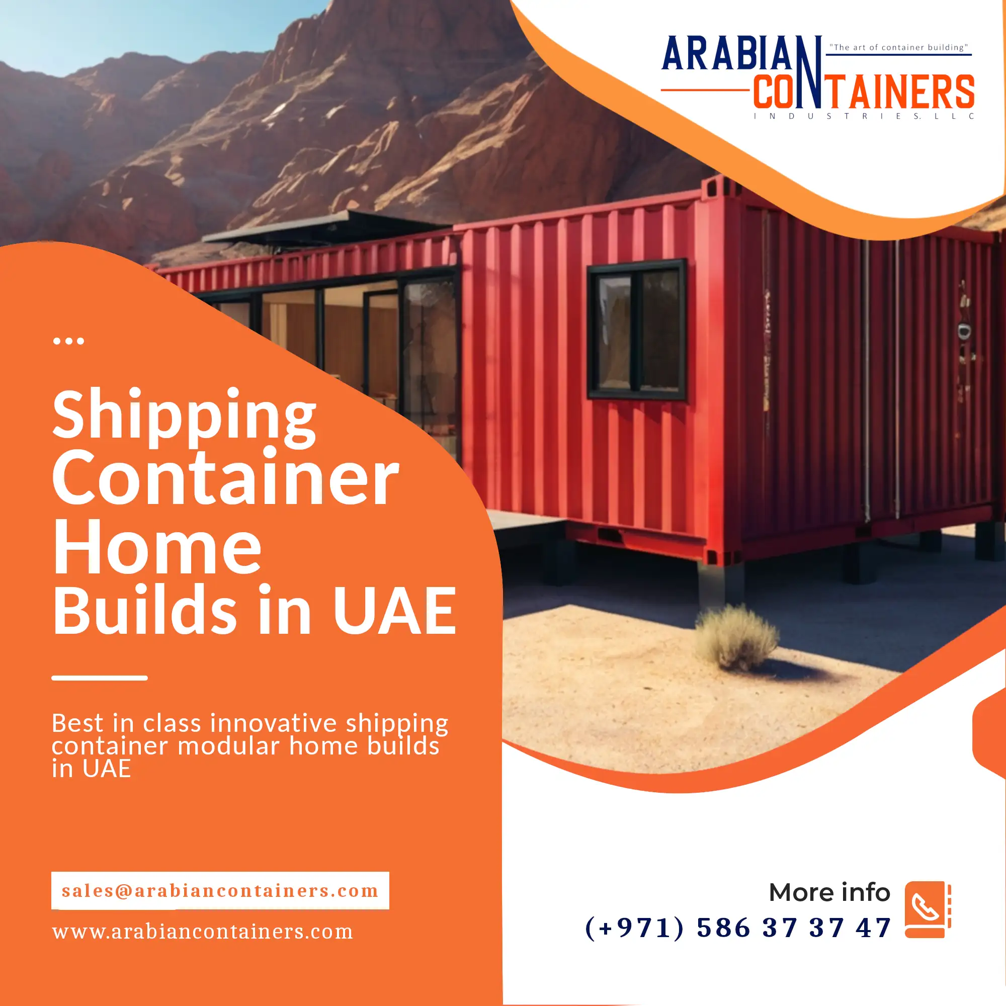 Shipping Container home Conversions company in UAE.