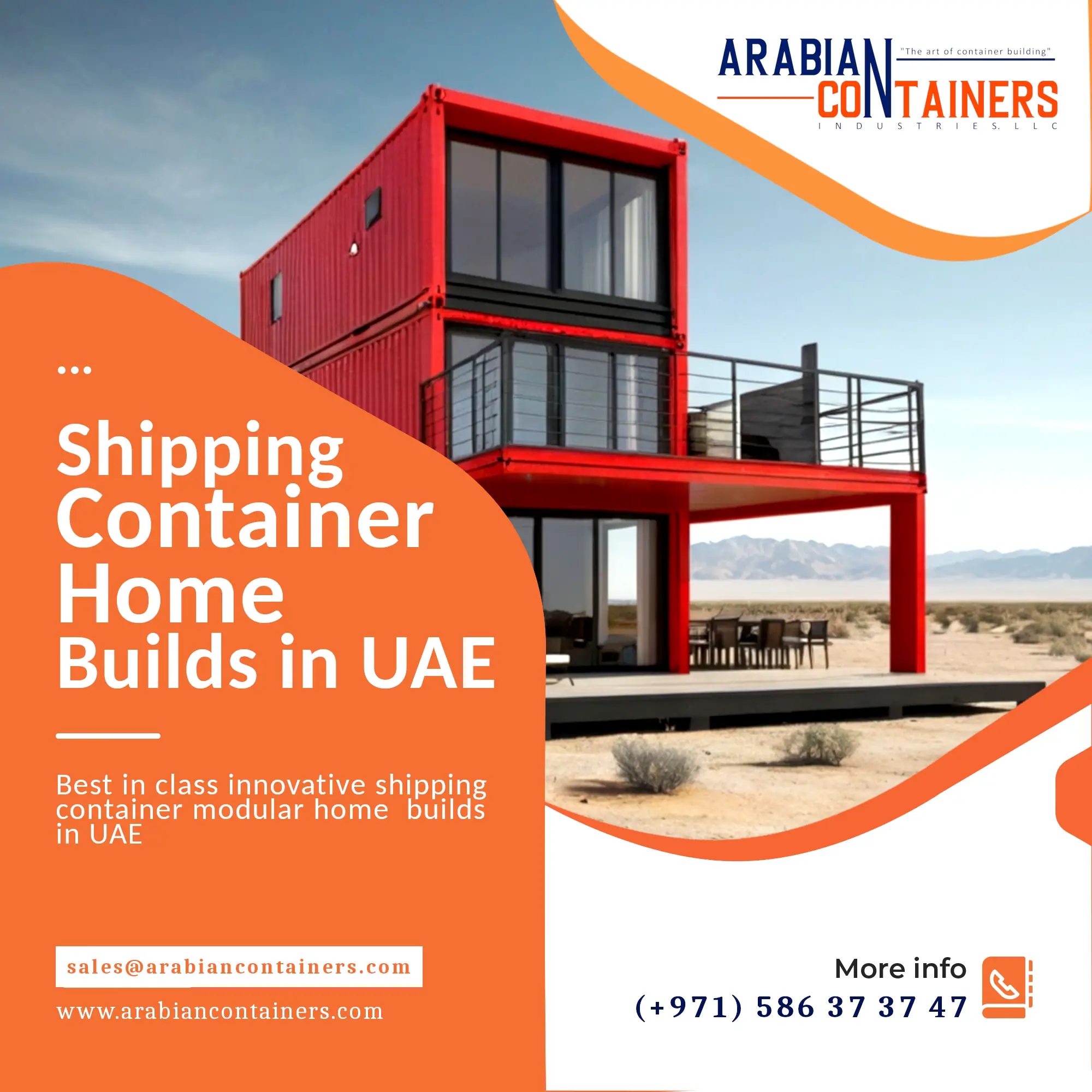 Shipping Container Home Design in UAE