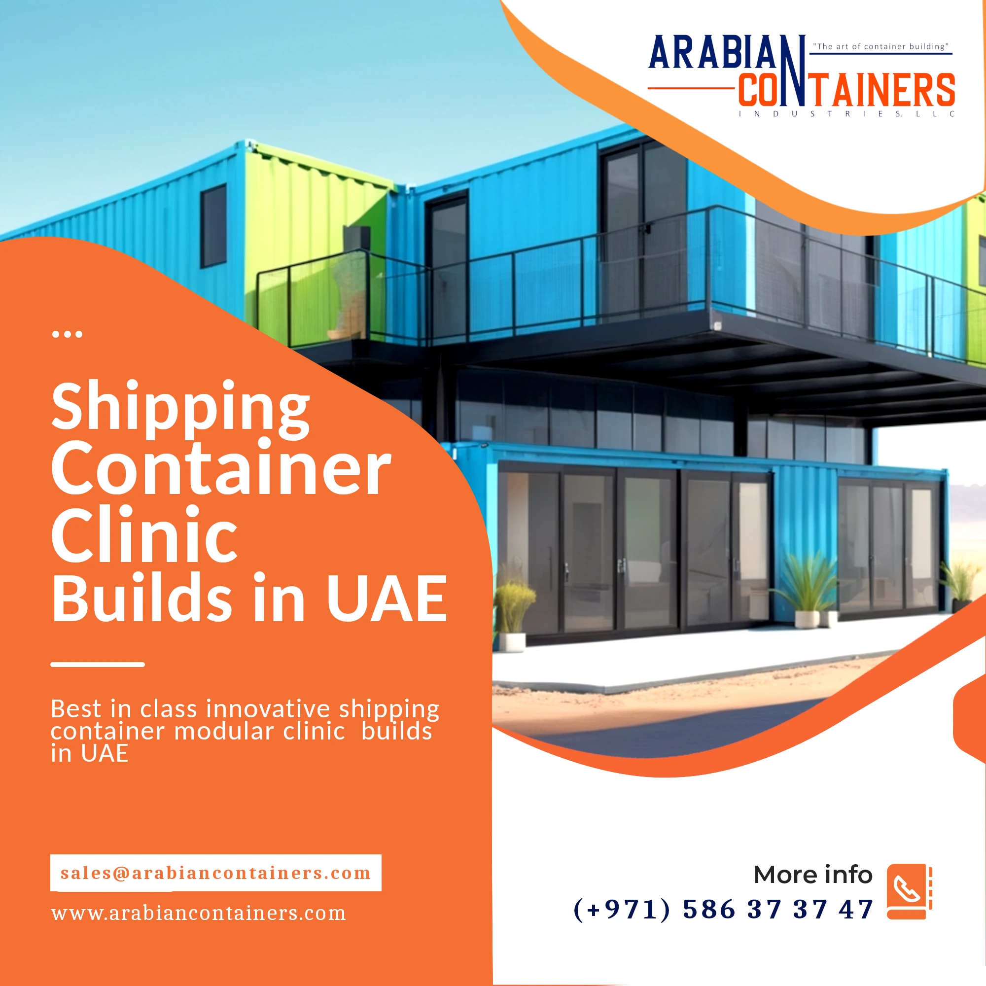 Modular Clinic builder in UAE