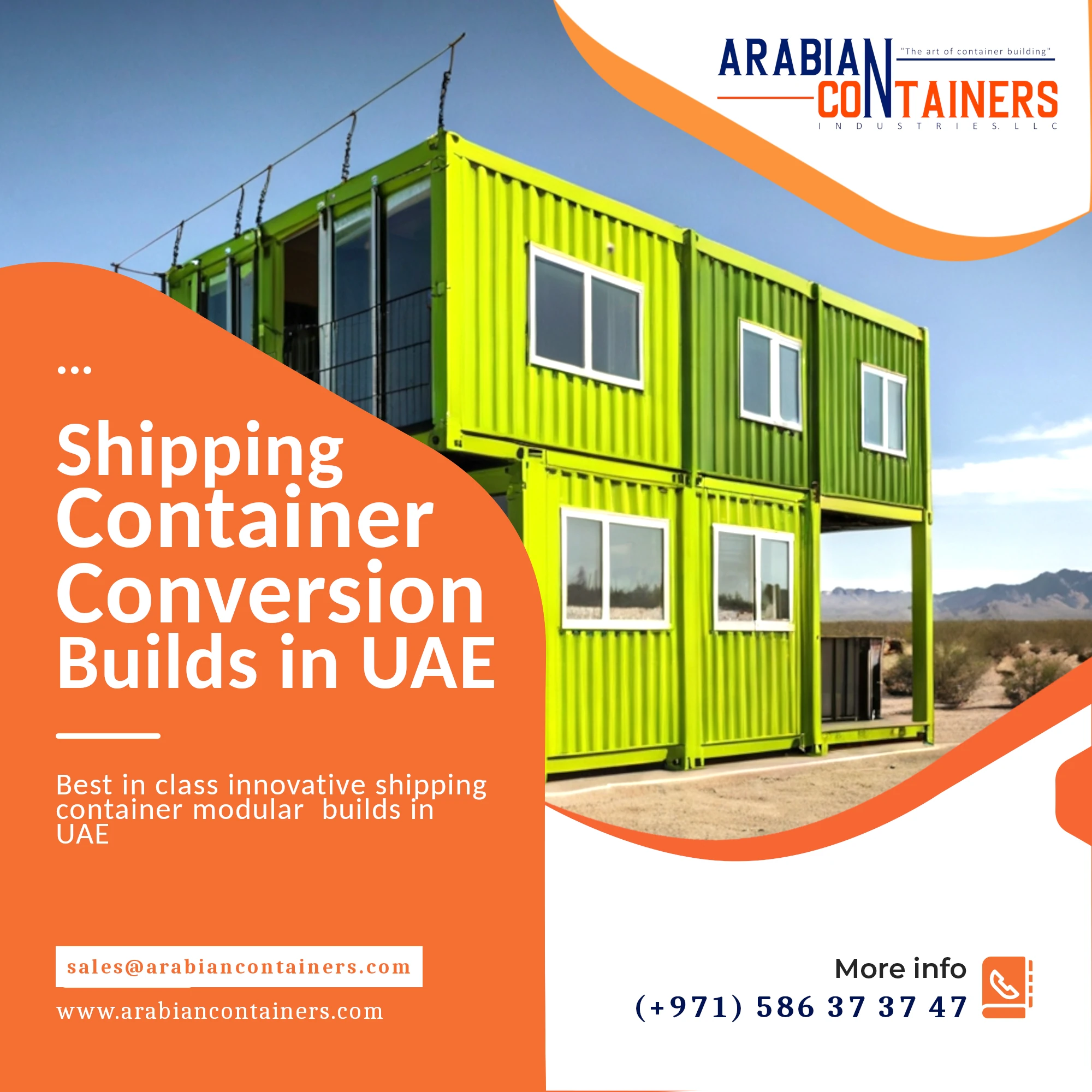 leading container conversion company in UAE