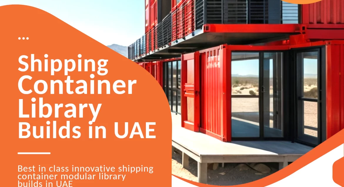 Shipping Containers for Community Libraries in UAE