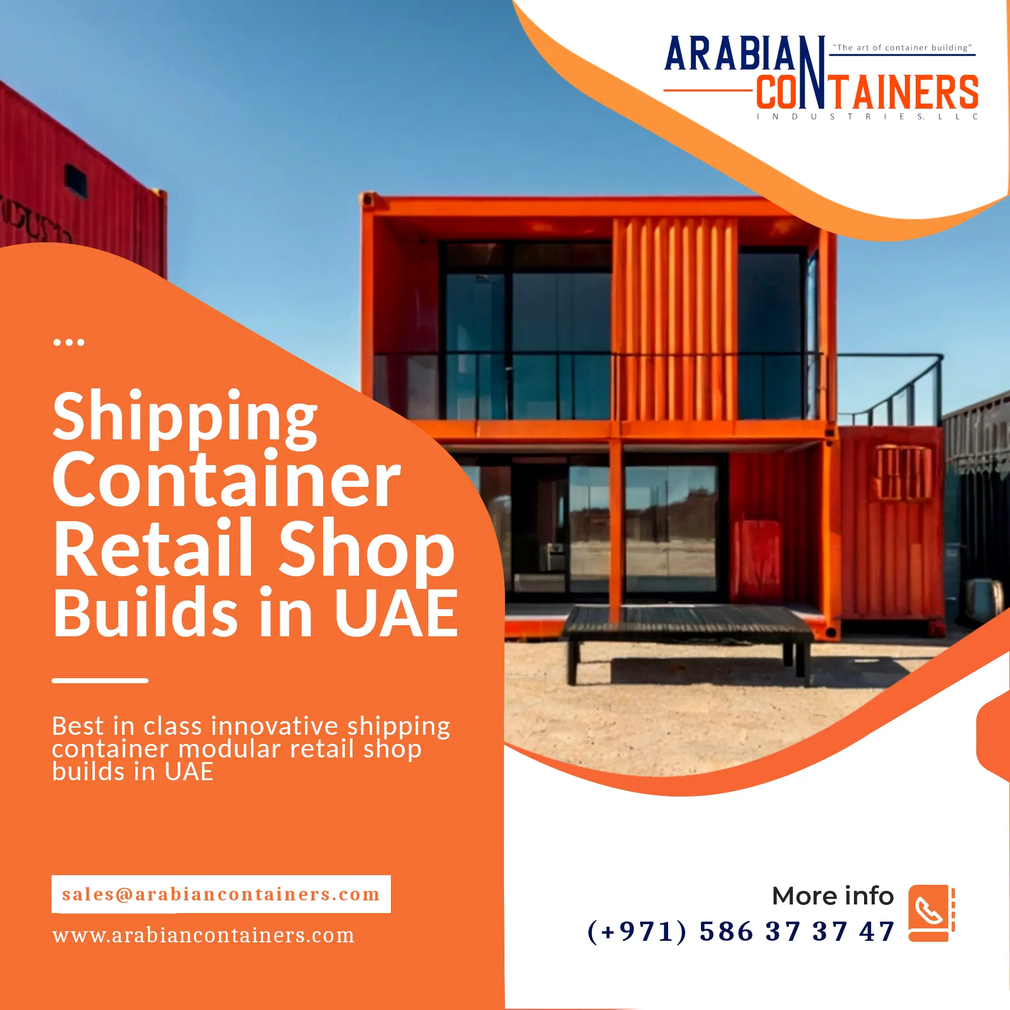 Modular Retail Shops BUILDER uae.