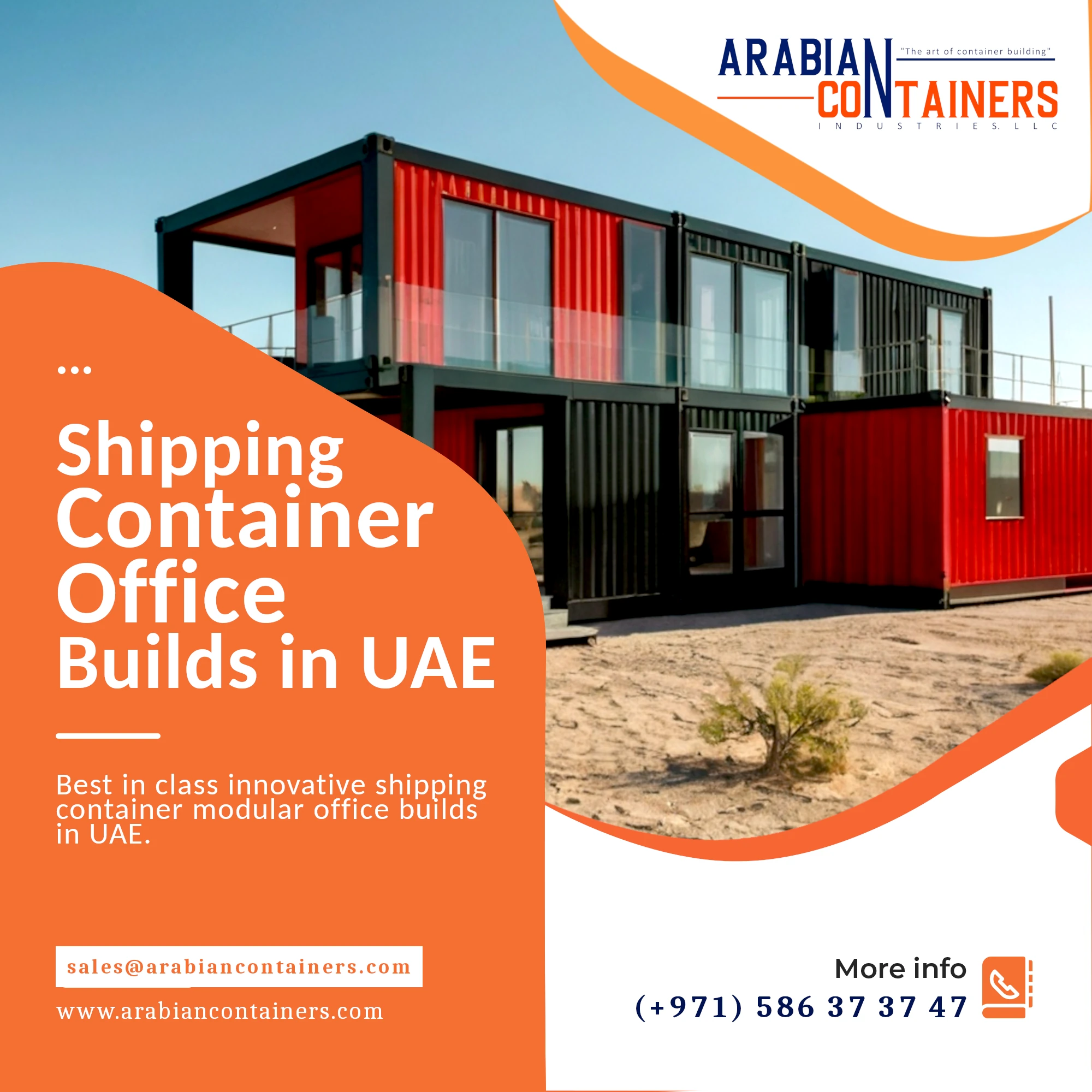 Modular Office Builder company UAE.