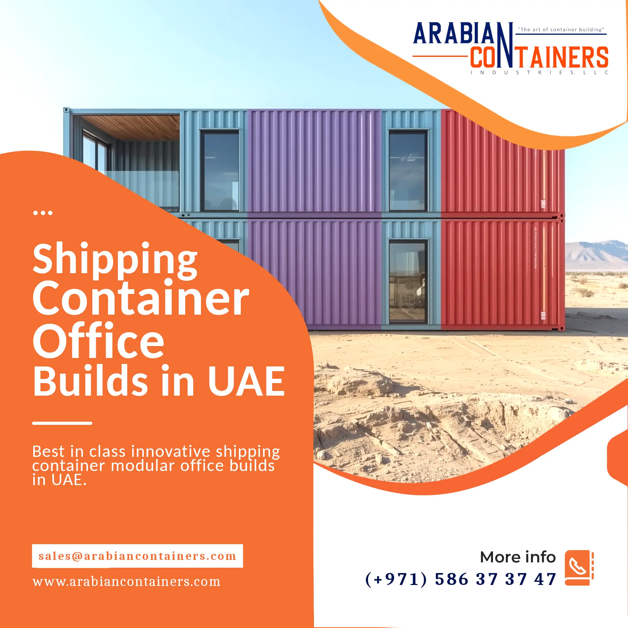 Container Office conversion UAE