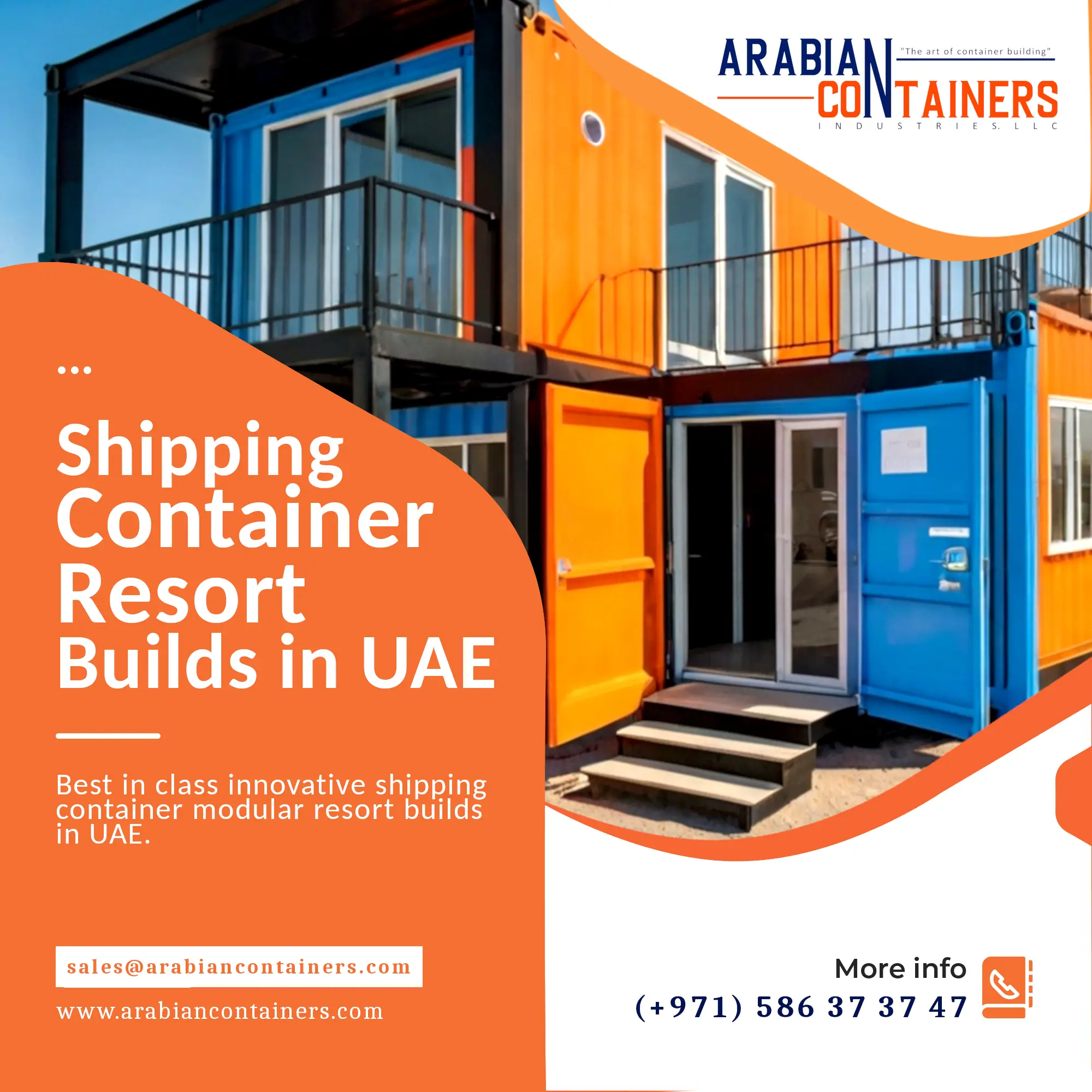Shipping container Eco-Lodges conversion company in UAE