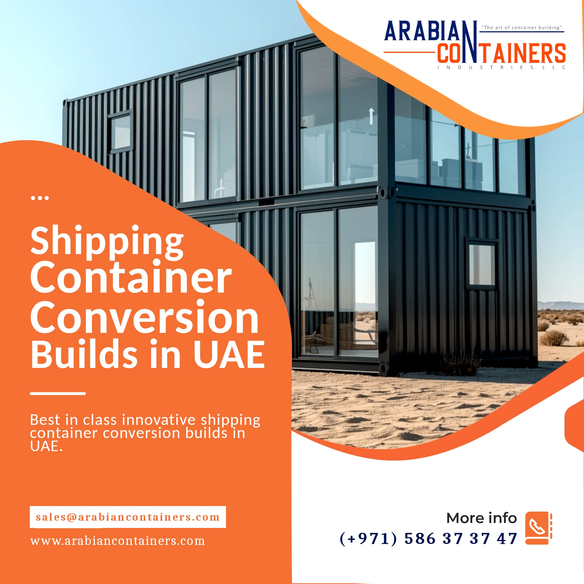 Shipping Container Conversion company in UAE.
