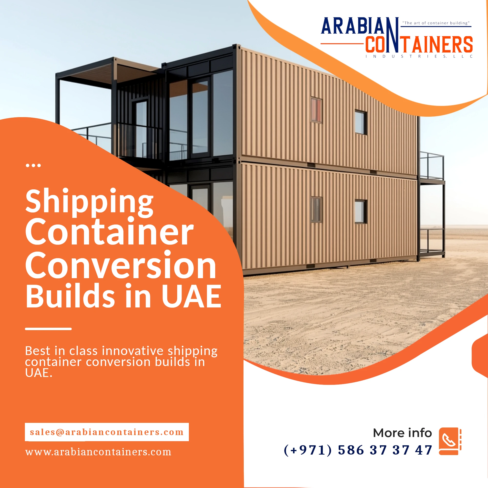 Shipping Container Conversion UAE