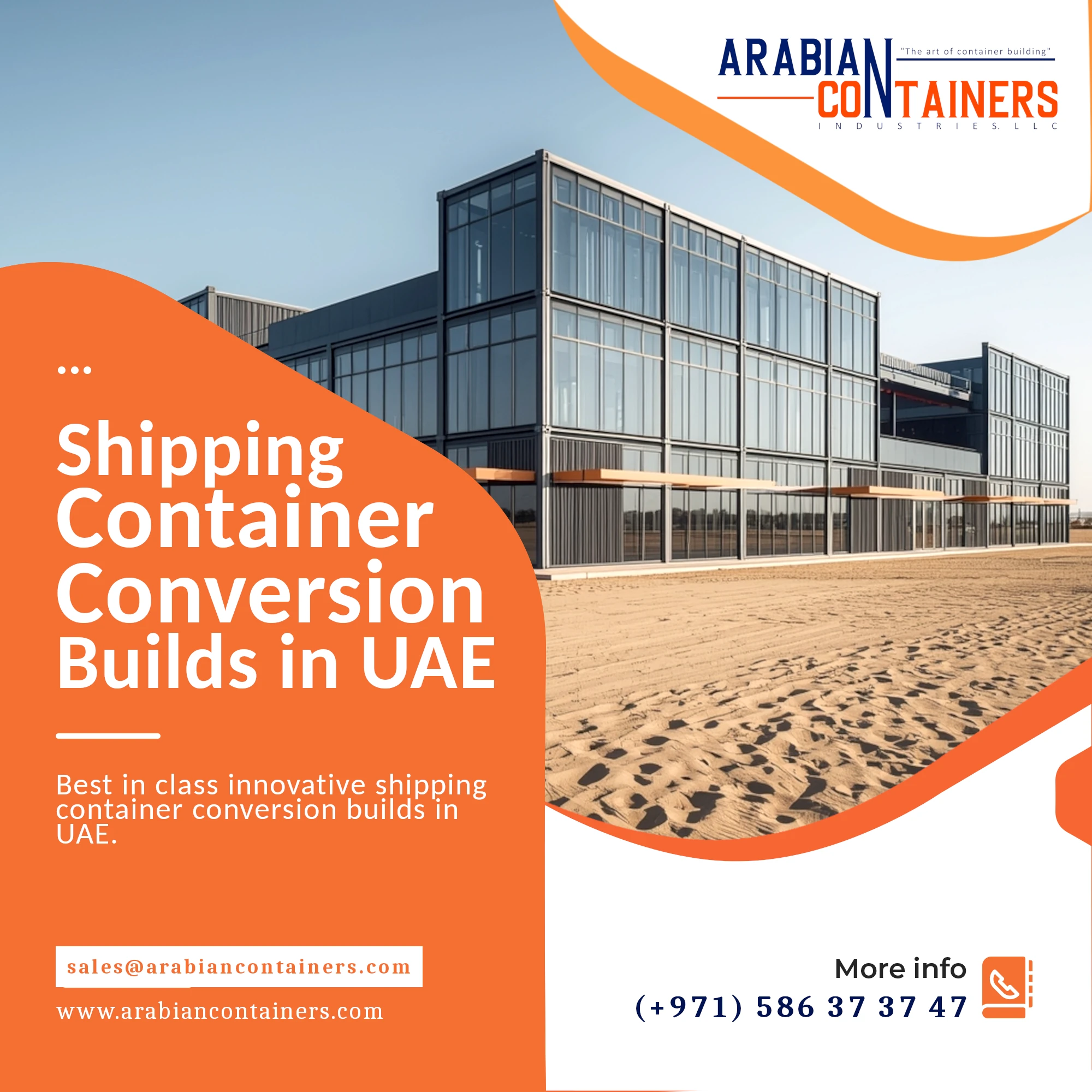 Modular Shipping Container Buildings in UAE
