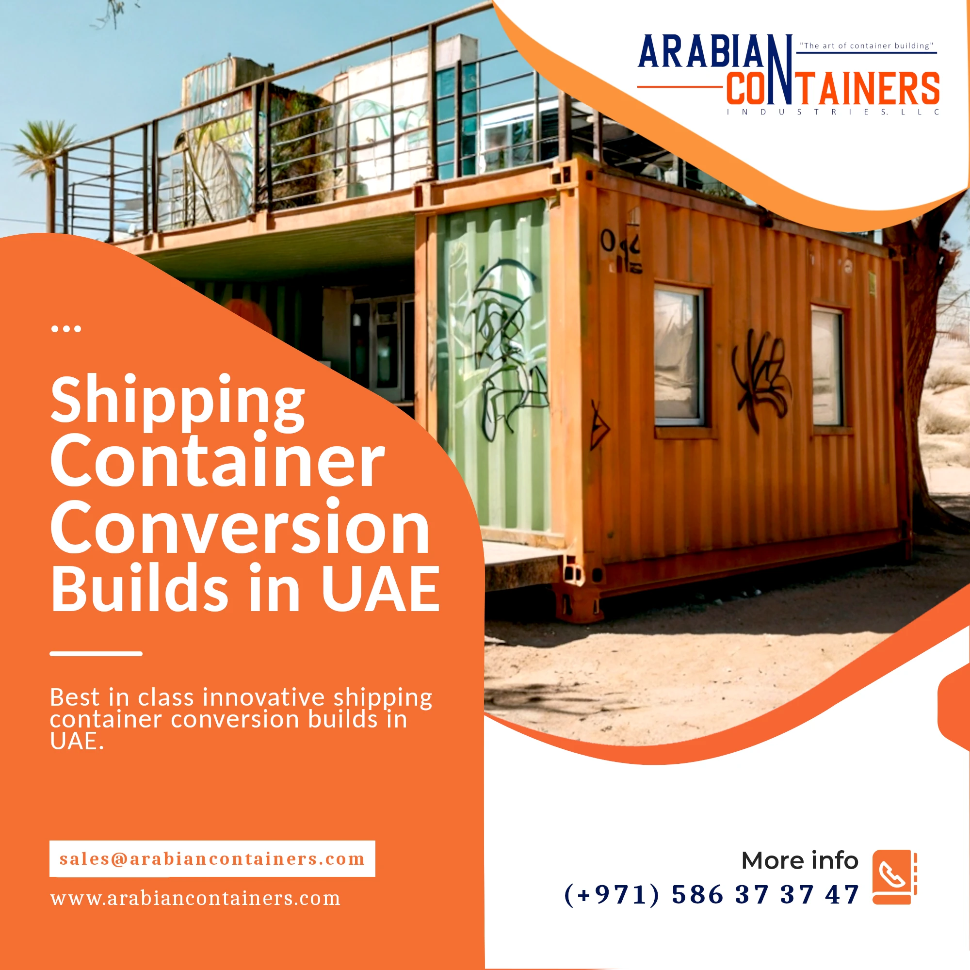 shipping container conversion company in UAE