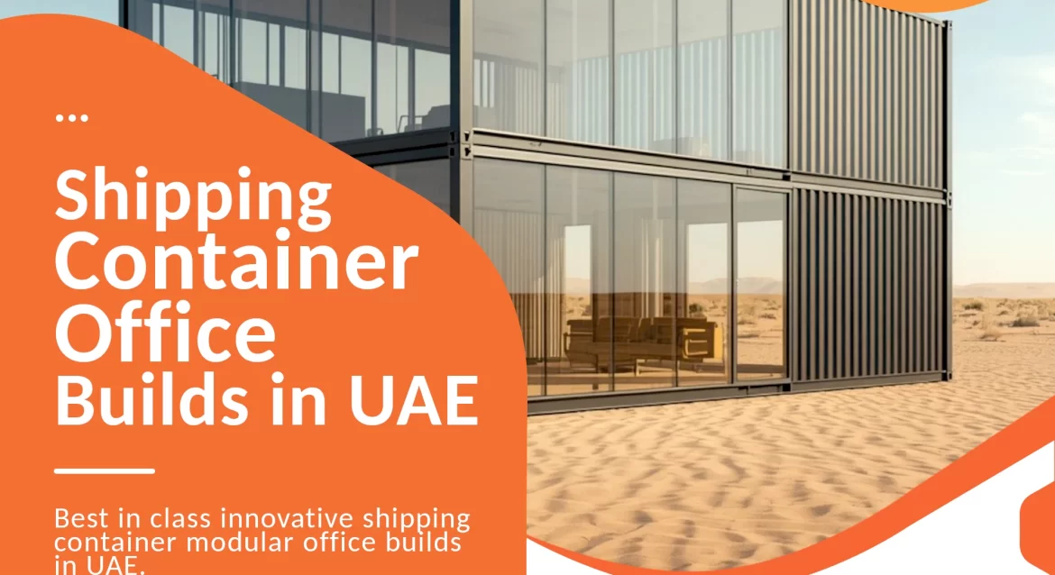 Shipping container co-working space conversion company in UAE.