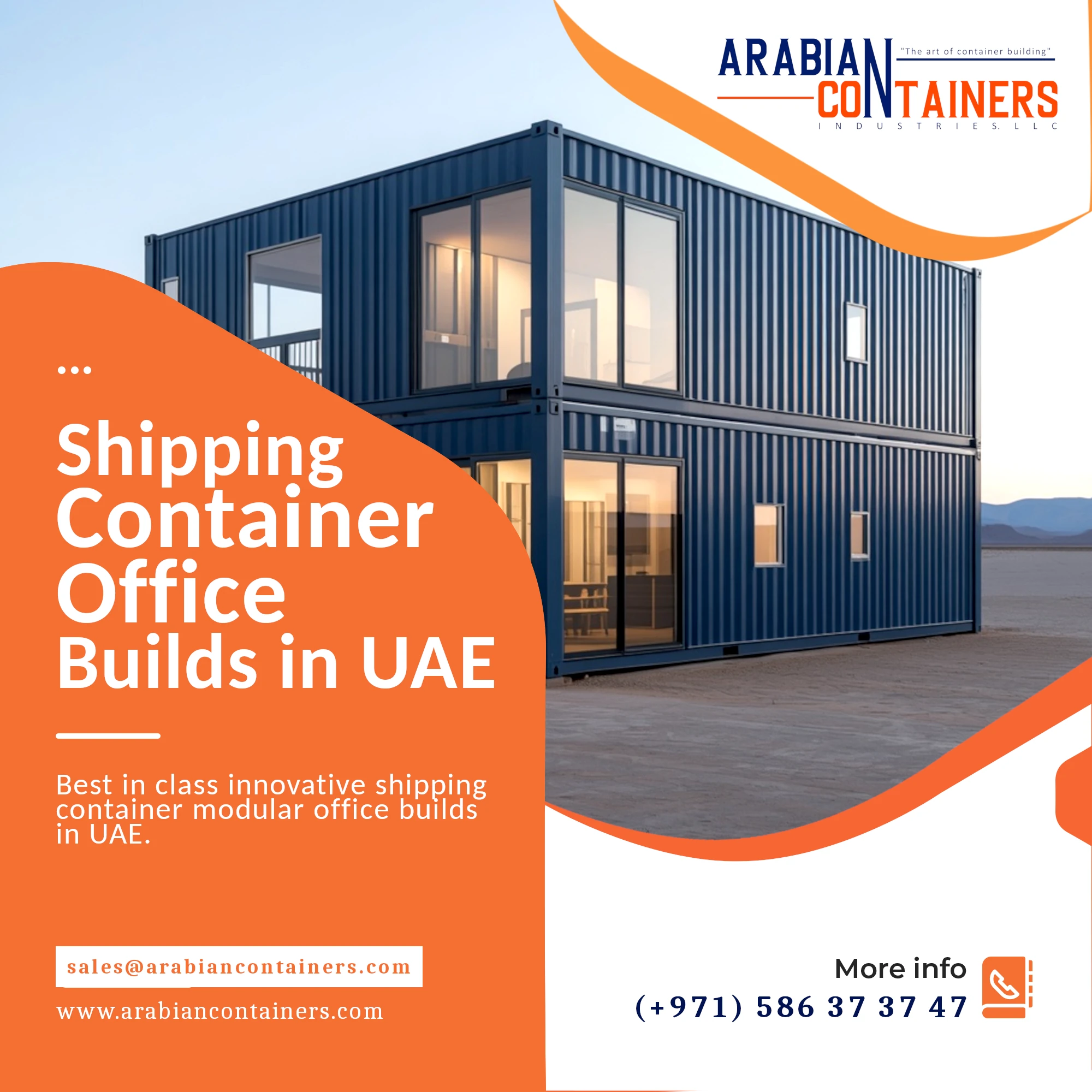 Modular Office Spaces builder in UAE.