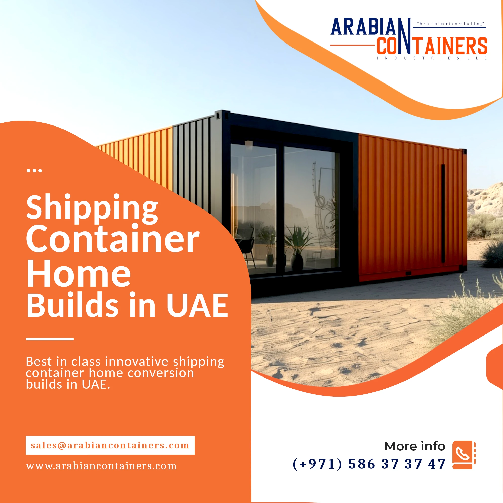 Prefab Container Home construction company in UAE.