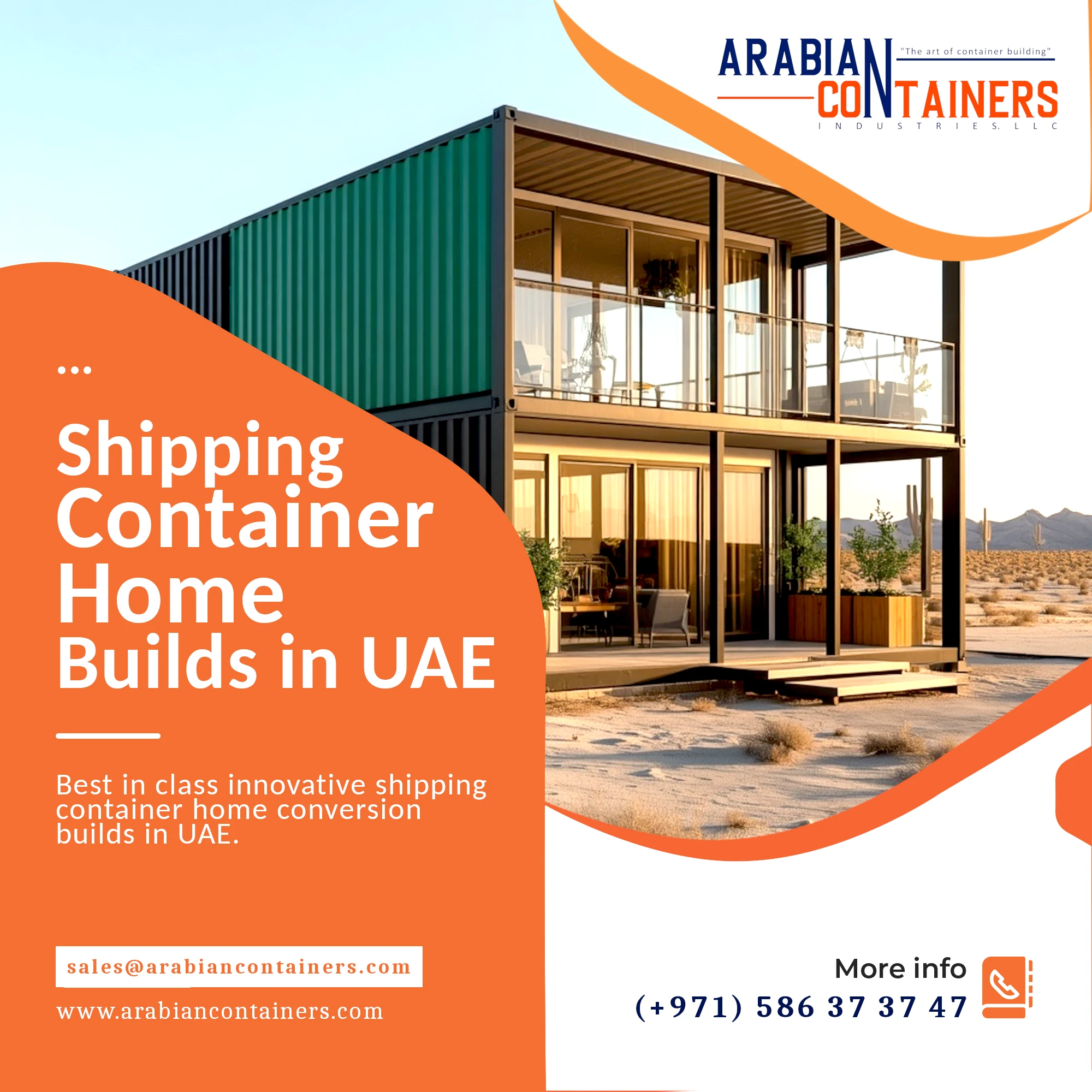 Container Home conversion company UAE