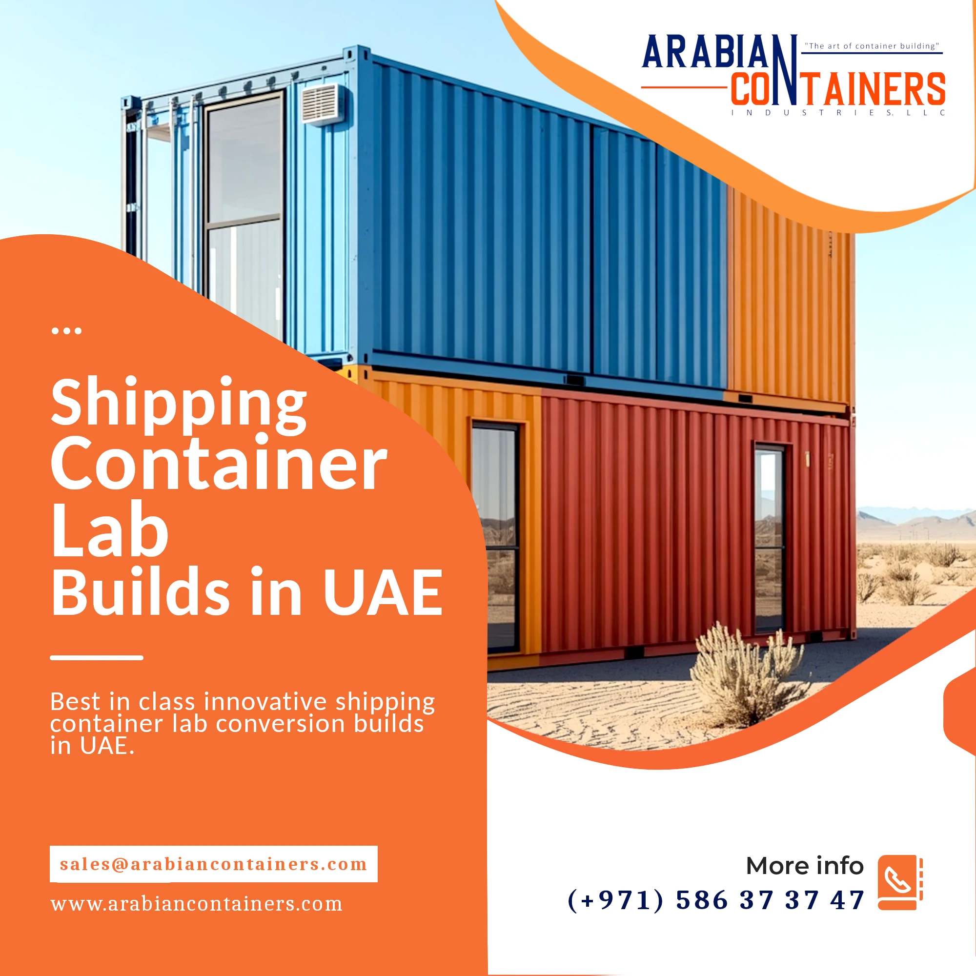 Modular Container Labs UAE