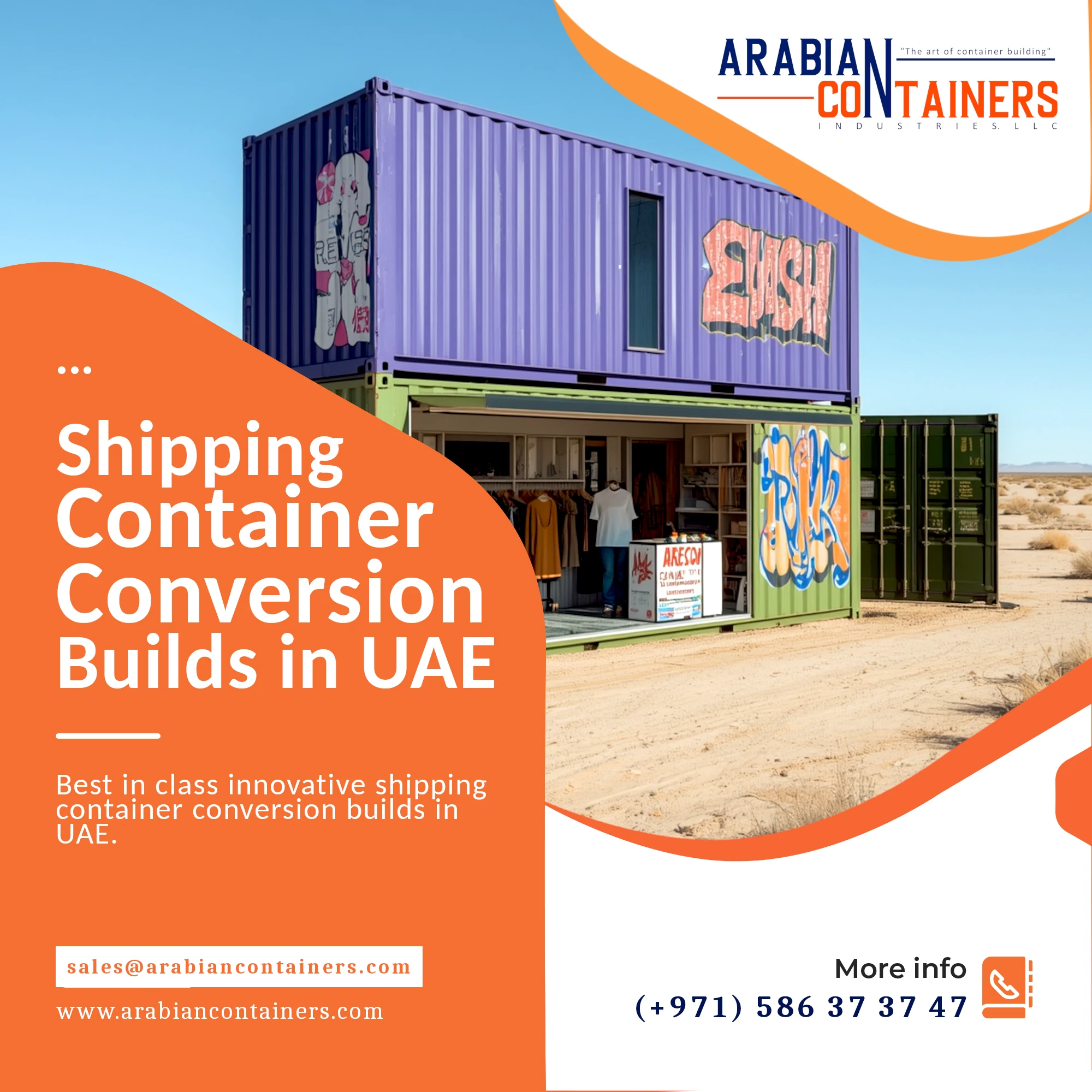 Shipping Container Conversion UAE