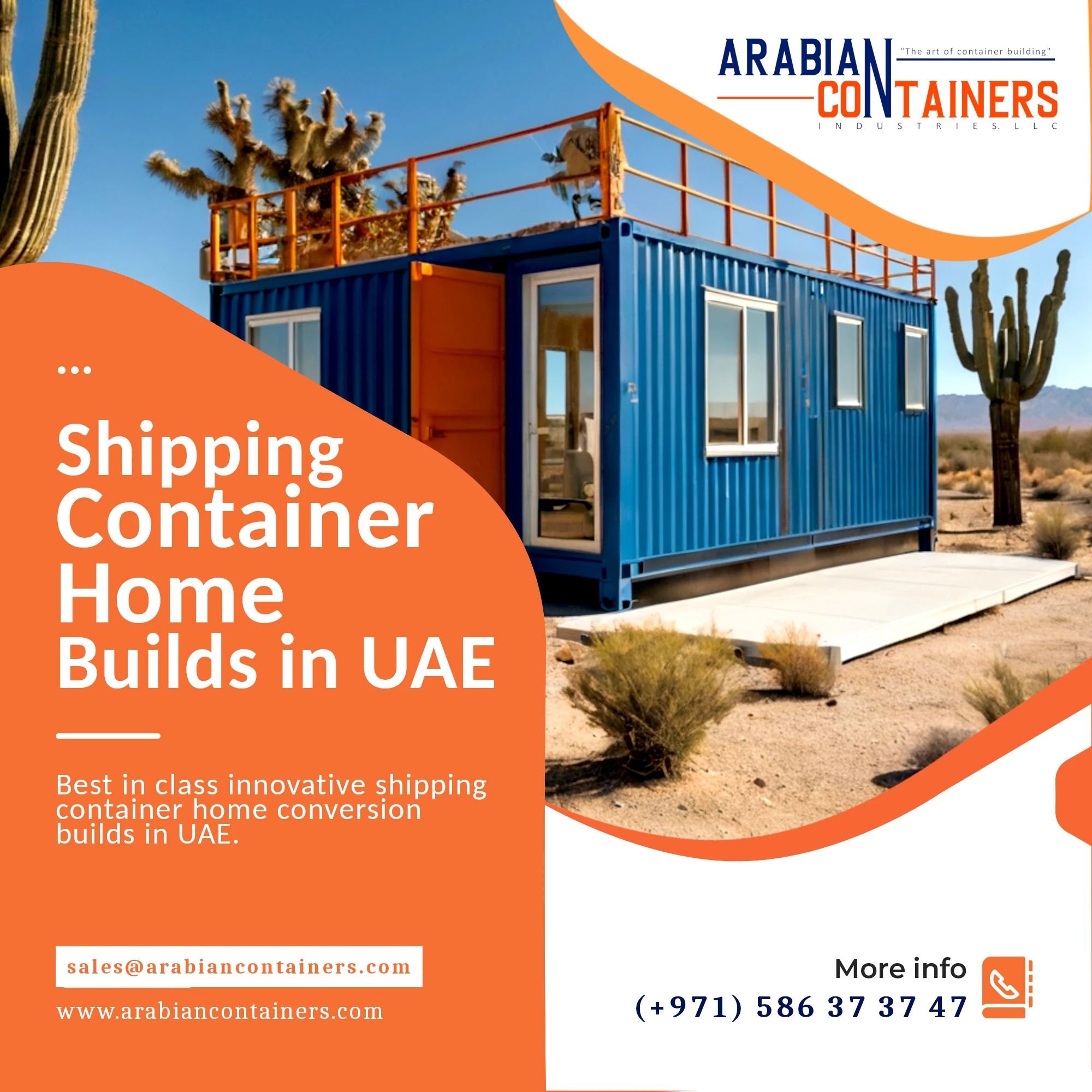Shipping Container Home Conversion UAE.