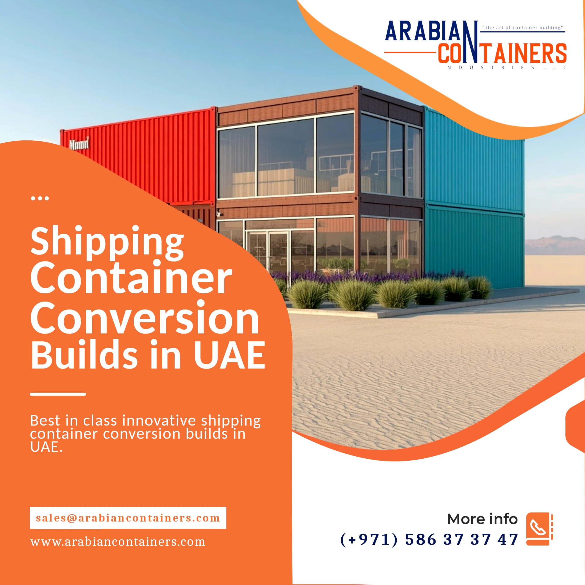 Shipping Container Conversion company UAE.
